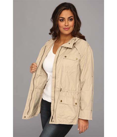 michael kors womens coats plus size|michael kors anorak raincoat.